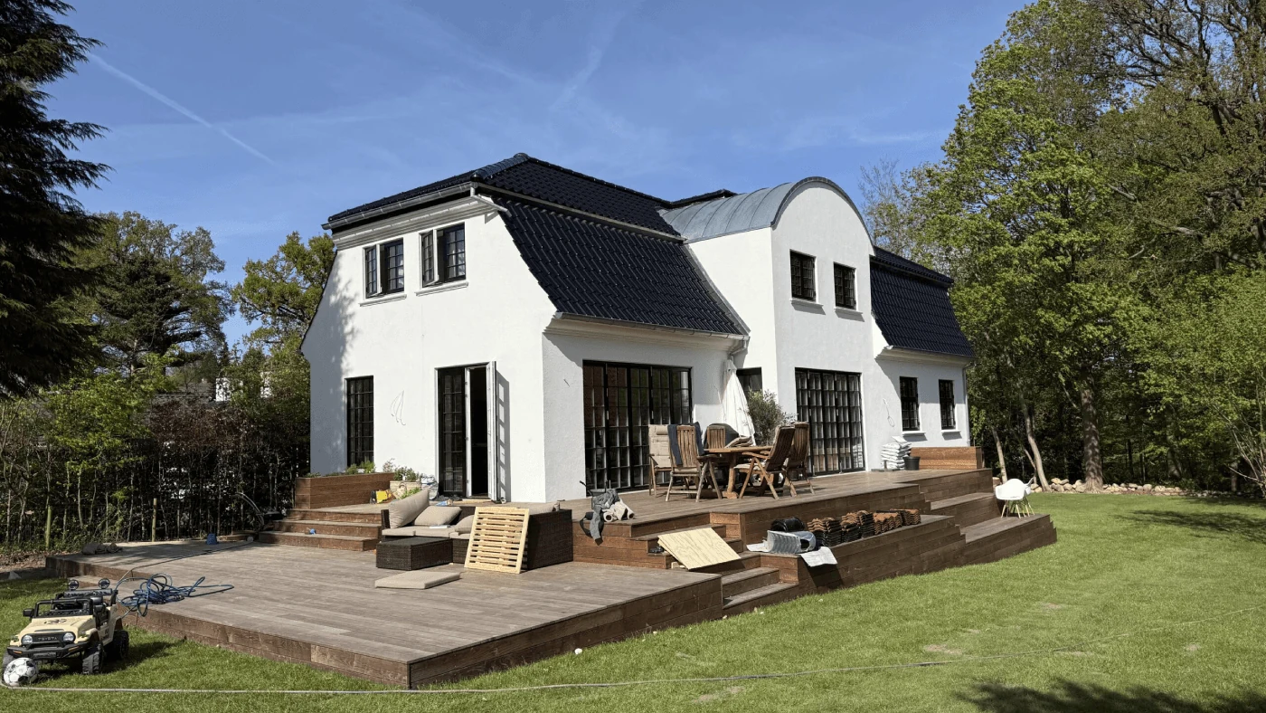 Renoveret villa i Søllerød, et projekt med ABG Development